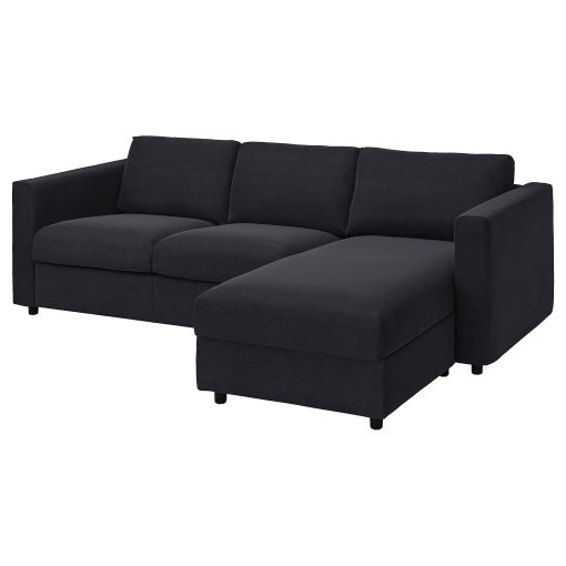 VIMLE, 3-seat sofa with chaise longue, 093.991.42