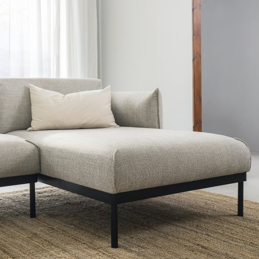 ÄPPLARYD, τριθέσιος καναπές με σεζλόνγκ, 094.180.51