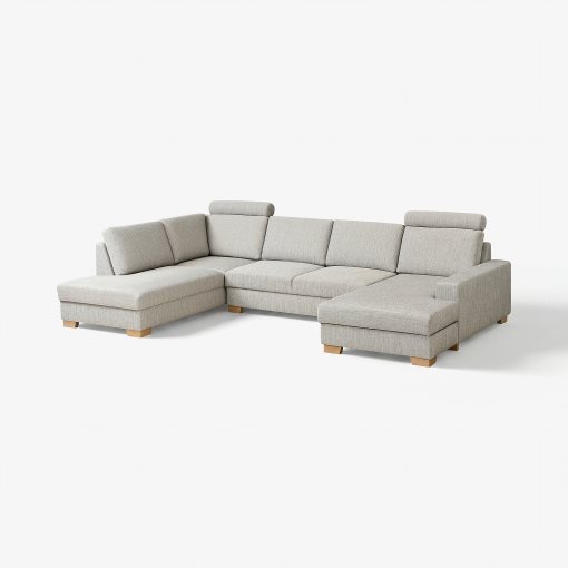 SÖRVALLEN, corner sofa 4-seat with chaise longue/right, 094.194.04