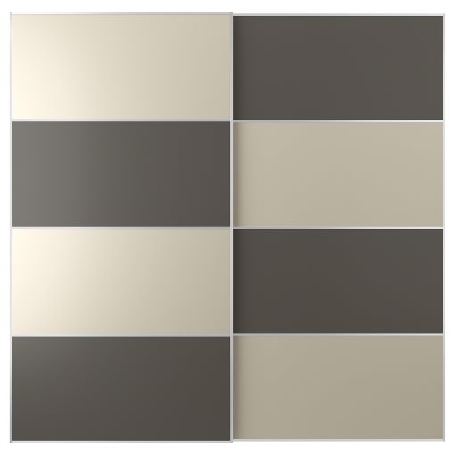 MEHAMN, pair of sliding doors, 200x201 cm, 094.362.67