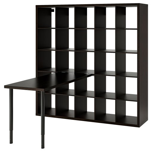 KALLAX/LAGKAPTEN, desk combination, 182x159x182 cm, 094.816.55