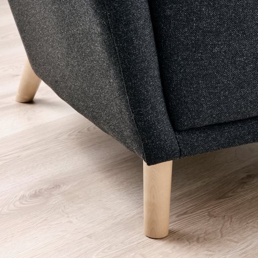 OSKARSHAMN, wing chair with footstool, 094.853.33