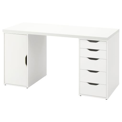 LAGKAPTEN/ALEX, desk, 140x60 cm, 095.216.04