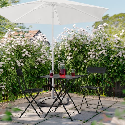 SUNDSÖ, table and 2 folding chairs/outdoor, 65x65 cm, 095.730.18
