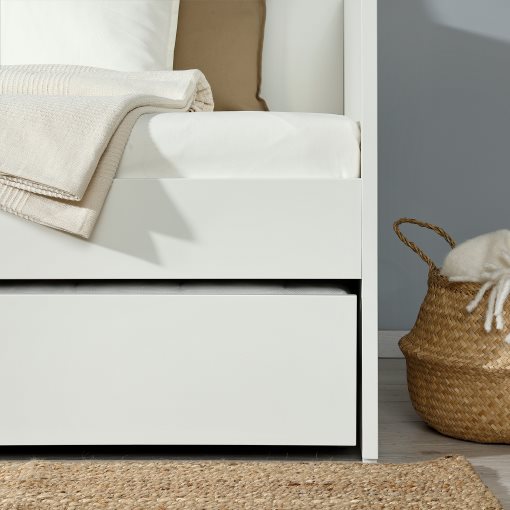 VIHALS, κρεβάτι επισκέπτη day-bed με συρταρωτό κρεβάτι/2 στρώματα, 80x200 cm, 095.806.22
