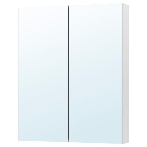 GODMORGON, mirror cabinet with 2 doors, 103.043.55