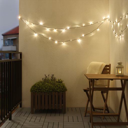 LEDLJUS, LED lighting chain with 64 lights, outdoor, 103.574.43