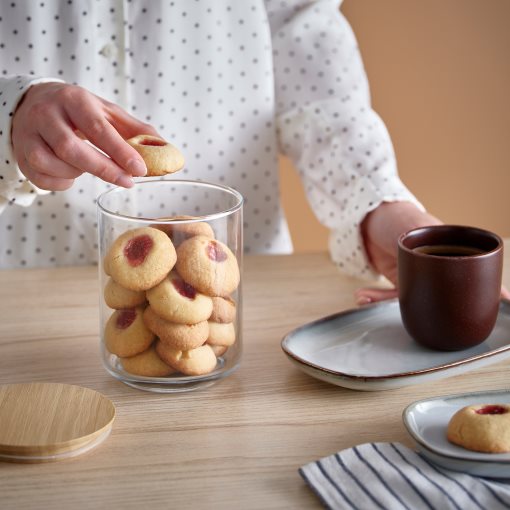 EKLATANT, jar with lid, 0.8 l, 103.766.01