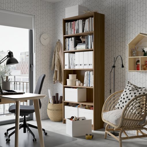 BILLY, βιβλιοθήκη, 80x28x202 cm, 105.089.32