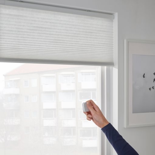 PRAKTLYSING, cellular blind/smart wireless/battery-operated, 80x195 cm, 105.142.64