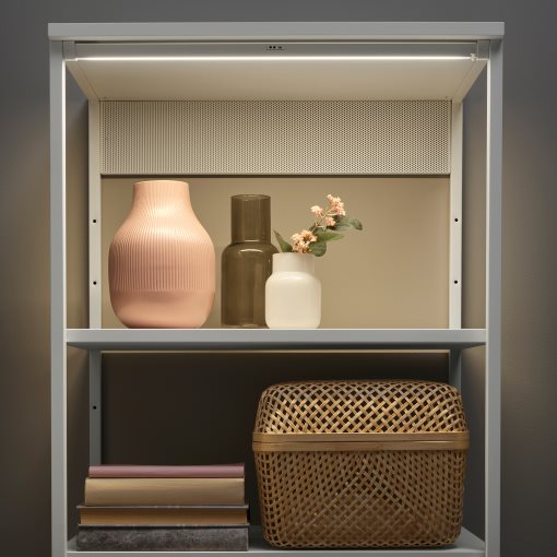 SKYDRAG, worktop/wardrobe strip with built-in LED light source with sensor/dimmable, 60 cm, 105.293.74
