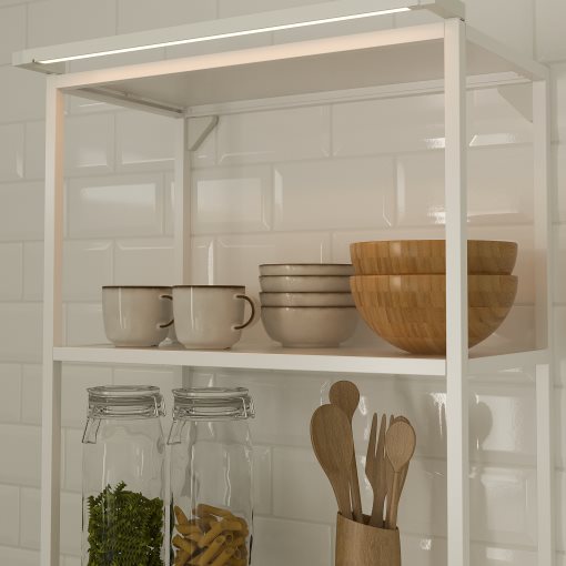 SKYDRAG, worktop/wardrobe strip with built-in LED light source with sensor/dimmable, 60 cm, 105.293.74