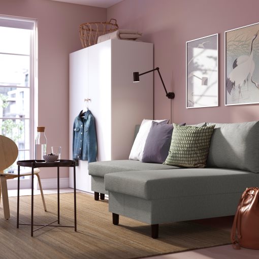 ÄLVDALEN, 3-seat sofa-bed with chaise longue, 105.306.69