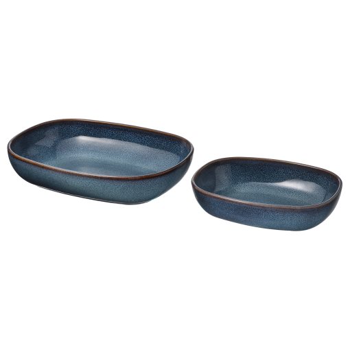 GLADELIG, oven dish, set of 2, 105.310.70