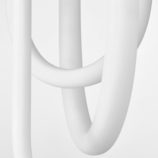 VARMBLIXT, pendant lamp with built-in LED light source/frosted glass, 105.311.31