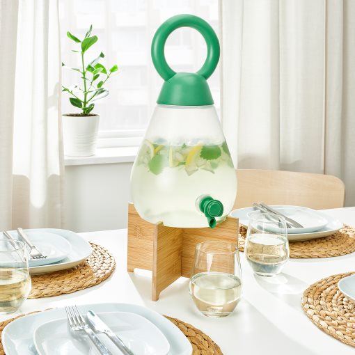 SOMMARFLOX, jar with tap, 4 l, 105.493.86
