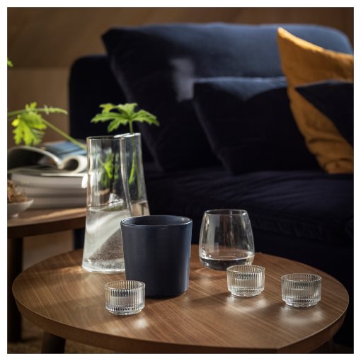 FRUKTSKOG, scented tealight/Vetiver & geranium/30 pack, 3.5 hr, 105.558.53