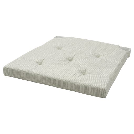 JUSTINA, chair pad, 42/35x40x4 cm, 105.635.46