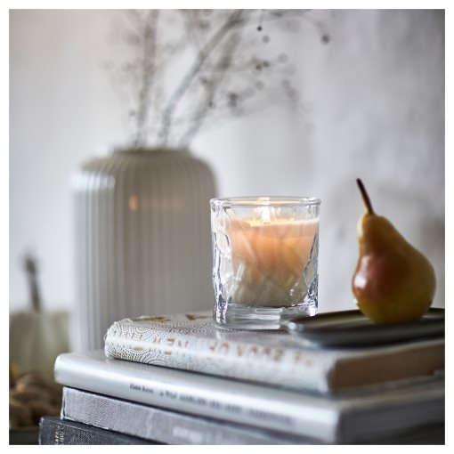 HOSTAGILLE, scented candle in glass/pear, 35 hr, 105.975.51