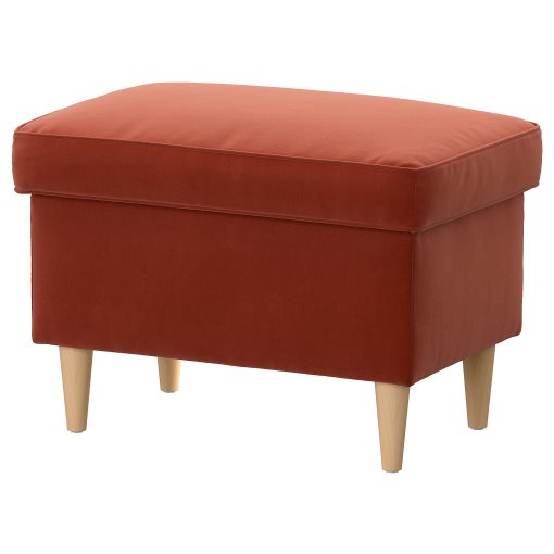 STRANDMON, footstool with storage, 106.131.84