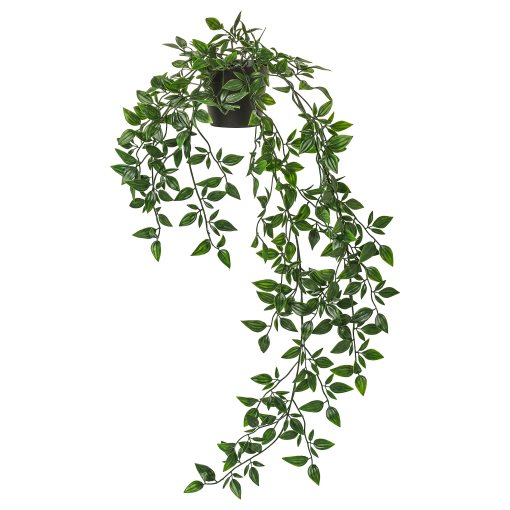 FEJKA, artificial potted plant in/outdoor hanging, 9 cm, 106.152.58