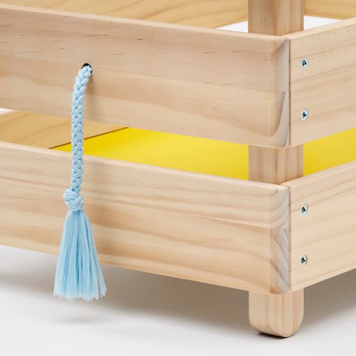 FLISAT, toy storage with wheels, 38x43x29 cm, 106.201.27