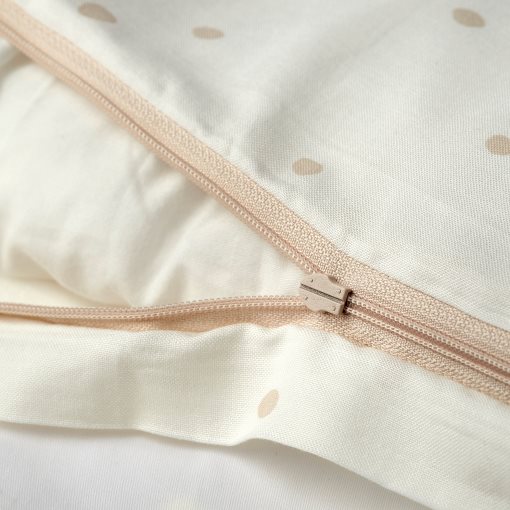 LEN, duvet cover 1 pillowcase for cot, 110x125/35x55 cm, 106.250.40