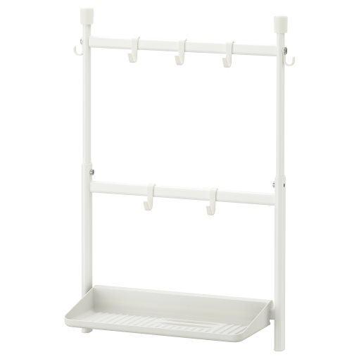 SUNNERSTA, kitchen organiser set/no drill/dish drainer/hook, 193.384.26