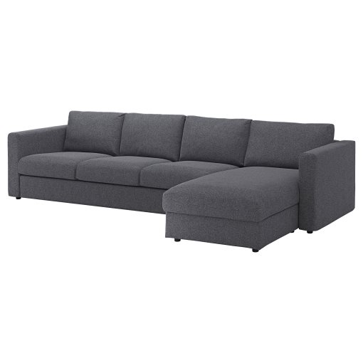 VIMLE, 4-seat sofa with chaise longue, 193.994.86