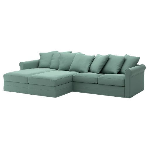 GRÖNLID, 4θέσιος καναπές με 2 σεζλόνγκ, 194.088.48