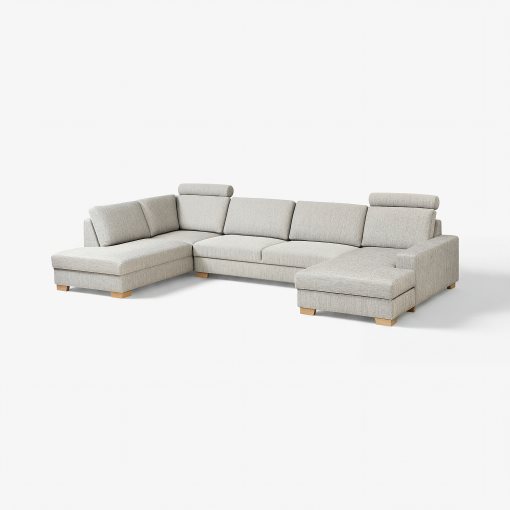 SÖRVALLEN, corner sofa 5-seat with chaise longue/right, 194.194.08