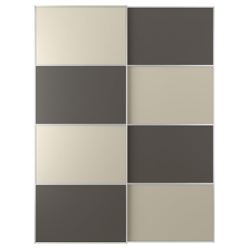 MEHAMN, pair of sliding doors, 150x201 cm, 194.362.62