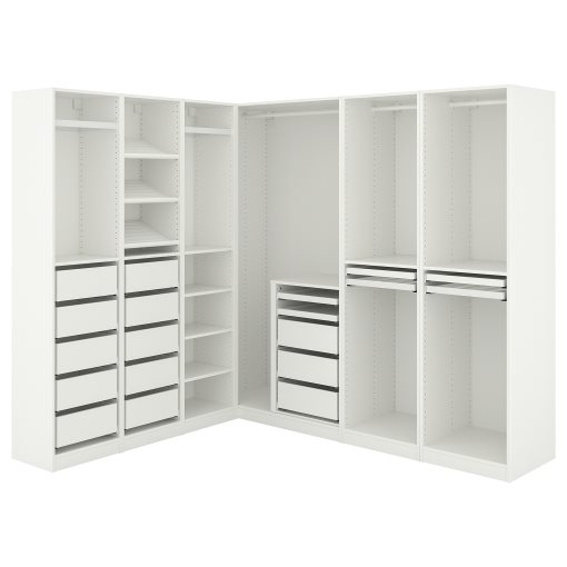 PAX, corner wardrobe, 211/213x201 cm, 195.031.38
