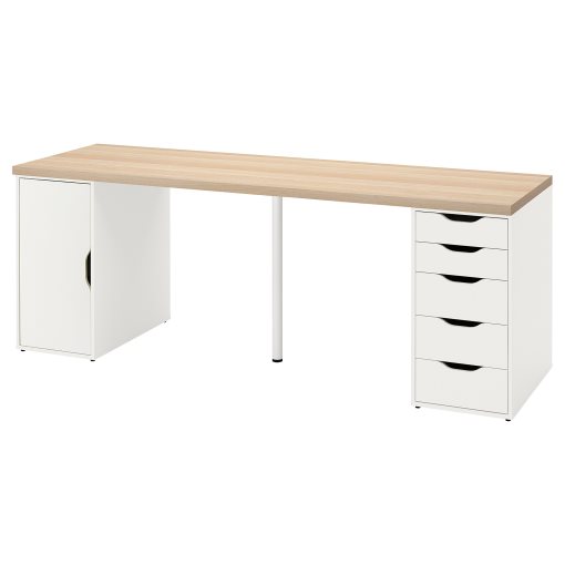 LAGKAPTEN/ALEX, desk, 200x60 cm, 195.217.07