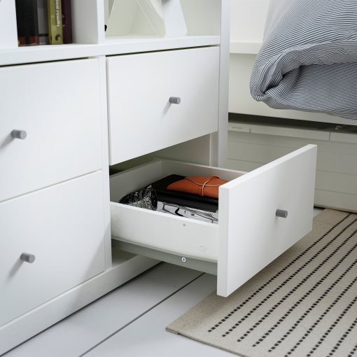 KALLAX, shelving unit with 4 drawers, 77x77 cm, 195.529.49