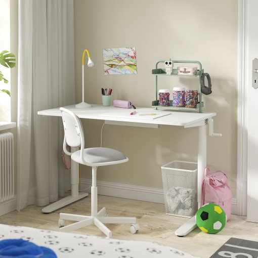 RELATERA, desk combination sit/stand, 117x60 cm, 195.557.64