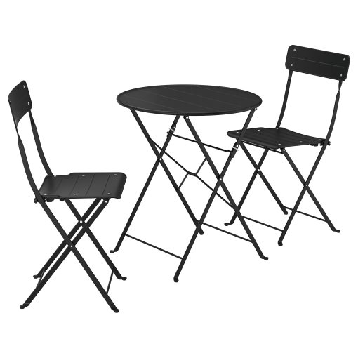 SUNDSÖ, table and 2 folding chairs/outdoor, 65 cm, 195.730.27