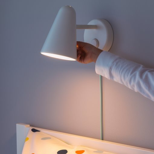 FUBBLA, wall lamp with built-in LED light source, 203.816.02