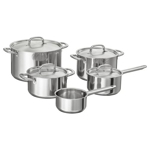 IKEA 365+, 9-piece cookware set, 204.843.32