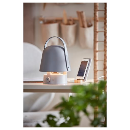 VAPPEBY, bluetooth speaker lamp outdoor, 205.107.36