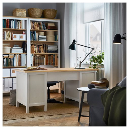 HEMNES, γραφείο, 155x65 cm, 205.350.44