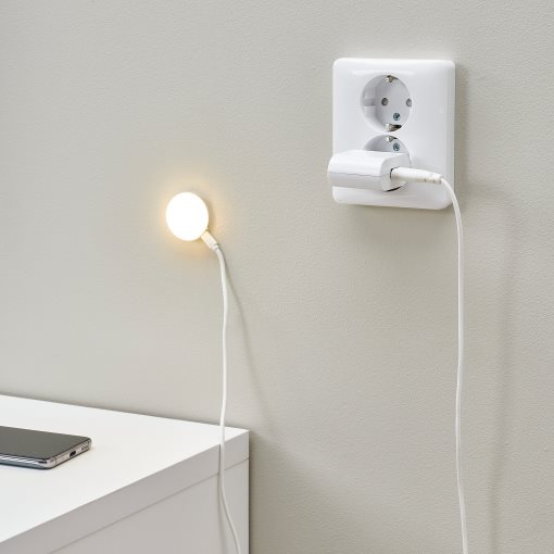 KAPPLAKE, spotlight with built-in LED light source, 205.431.57