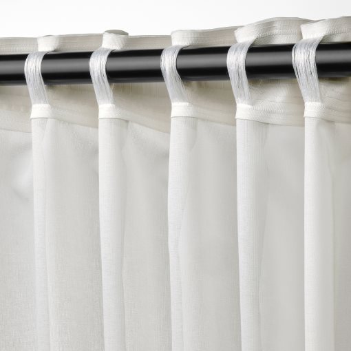 ROSENROBINIA, sheer curtains 1 pair, 145x300 cm, 205.563.24