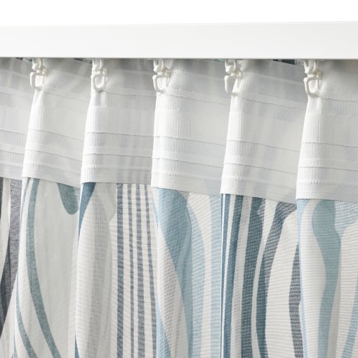 KLIPPNEJLIKA, curtains 1 pair, 145x300 cm, 205.621.22