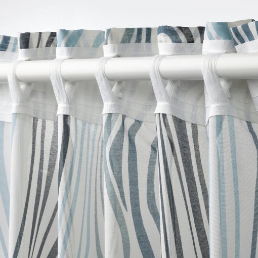 KLIPPNEJLIKA, curtains 1 pair, 145x300 cm, 205.621.22
