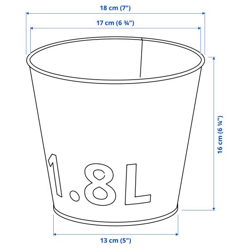 ÅKERBÄR, plant pot/in/outdoor, 15 cm, 205.627.68