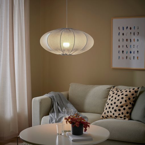 REGNSKUR, pendant lamp shade/oval, 52 cm, 205.669.12