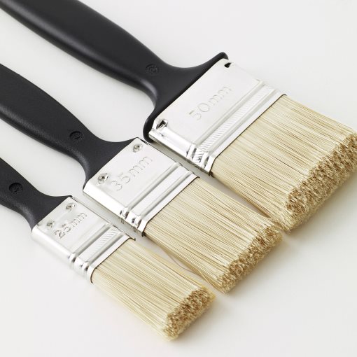 TRIXIG, paint brush set of 3, 205.732.29