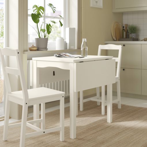 HAUGA, drop-leaf table, 55/82/109x74 cm, 205.860.00
