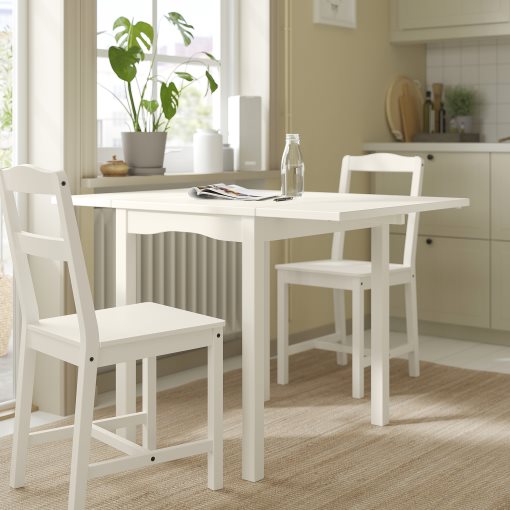 HAUGA, drop-leaf table, 55/82/109x74 cm, 205.860.00
